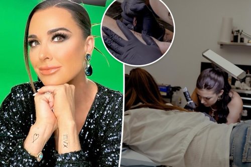 Kyle Richards Debuts New Tattoos Gets ‘a Lot Of Questions From Fans Flipboard 5901