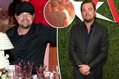 Leonardo DiCaprio parties into the morning with models at Art Basel bash