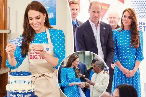 The meaning behind Kate Middleton’s polka-dot dress for NHS event