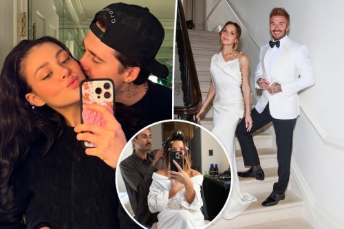 Victoria Beckham brushes off family feud rumors during glam session: ‘Happy weekend’