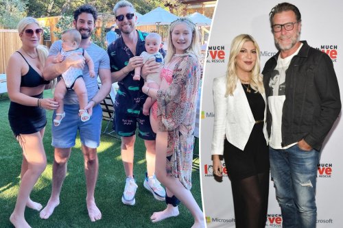 Tori Spelling spends Father’s Day with Lance Bass amid Dean McDermott rumors