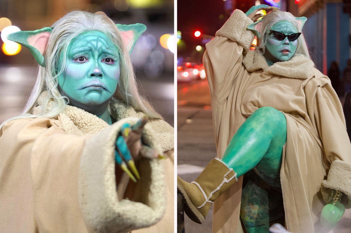 Lizzo taps into her Baby Yoda obsession for Halloween - Flipboard