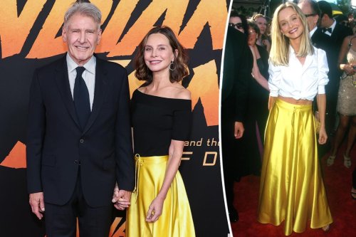 Calista Flockhart Rewears 24 Year Old Skirt To ‘indiana Jones Premiere