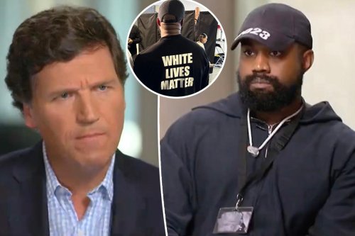 Kanye West defends ‘White Lives Matter’ shirts in Tucker Carlson interview
