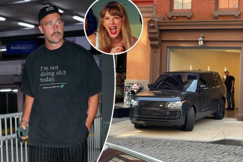 Travis Kelce spends the night with Taylor Swift, leaves her apartment hours before Kansas City Chiefs game