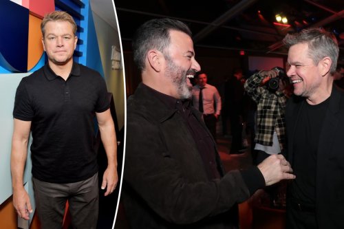 Matt Damon continues ‘feud’ with ‘a–hole’ Jimmy Kimmel: ‘He’s a terrible human’