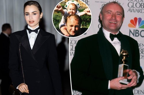 Lily Collins celebrates dad Phil Collins’ 72nd birthday with sweet photos