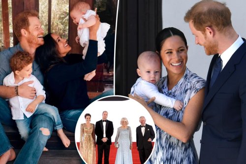 Prince Archie and Princess Lilibet’s titles are updated on royal ...