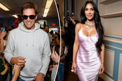 Tom Brady, Kim Kardashian reunite at Jay-Z’s VIP blackjack party