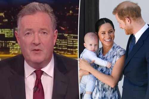 Piers Morgan reveals names of royals exposed in bombshell book for asking ‘troubling’ questions about Archie’s skin color