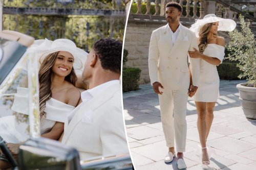 Olympian Sydney McLaughlin marries former NFL player Andre Levrone Jr ...