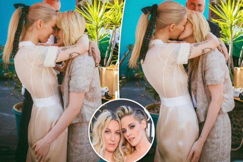 Kristen Stewart and wife Dylan Meyer pack on the PDA in sweet wedding snaps: ‘I do’