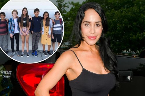 ‘Octomom’ Nadya Suleman’s kids are all grown up in back-to-school photo