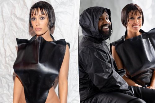 Pantsless Bianca Censori and husband Kanye West hit Milan Fashion Week in scandalous leather looks