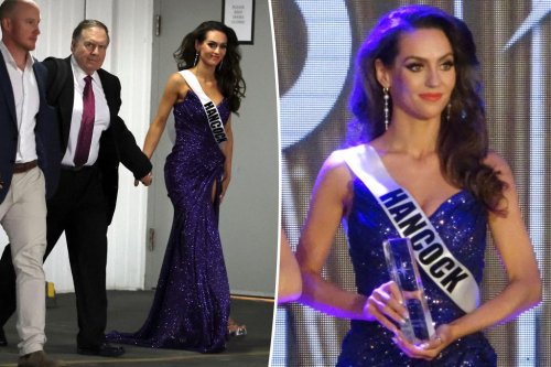 Jordon Hudson and Bill Belichick put on united front after she takes aim at haters amid Miss Maine USA pageant loss
