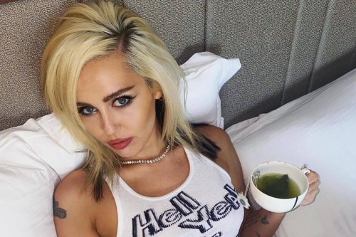 Miley Cyrus is seductive in bed and more star snaps