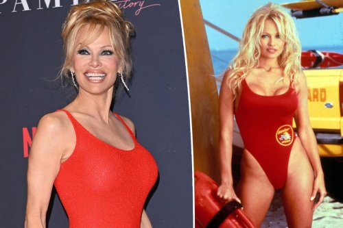 Pamela Anderson still has her red ‘Baywatch’ swimsuit: ‘It still fits’
