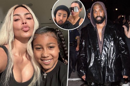 North West Transforms Into Dad Kanye On Tiktok Using Special Effects Makeup Flipboard 