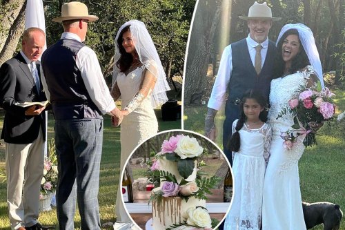 Jesse James marries former porn star Bonnie Rotten in backyard ceremony