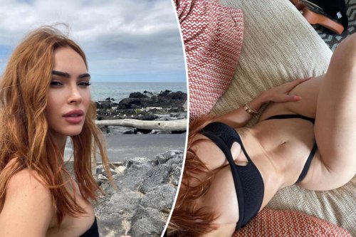 Bikini-clad Megan Fox flaunts curves after saying she ‘never’ loved her body