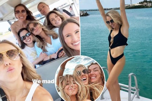 Brittany Mahomes jets to Mexico for pal’s bachelorette party following Chiefs’ Super Bowl victory