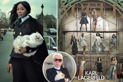 Karl Lagerfeld’s Cat, Choupette, Stars In Vogue Cover Story | Flipboard