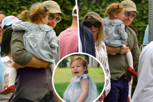 Prince Harry cradles Princess Lilibet during Fourth of July outing with Meghan Markle