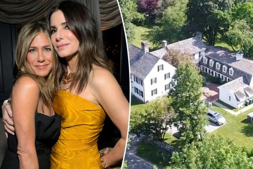 Jennifer Aniston and Sandra Bullock have girls’ day at ritzy cosmetic surgery retreat in Connecticut