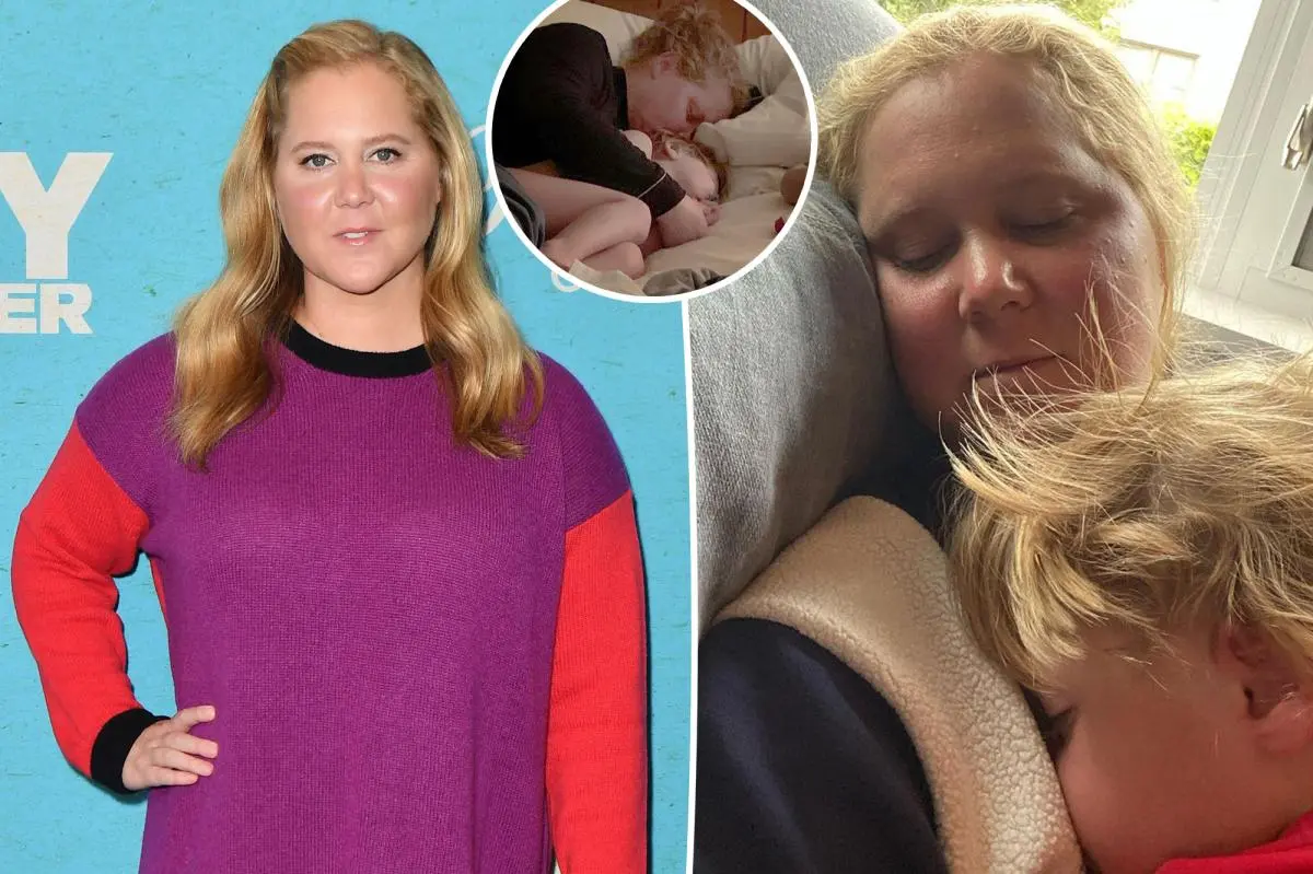 Amy Schumer reveals son was 'rushed to ER,' hospitalized with RSV |  Flipboard