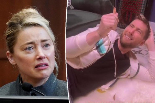 Lance Bass acts out Amber Heard’s testimony on TikTok