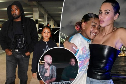 Kim Kardashian abruptly ended daughter North’s visit with Kanye West after finding out Andrew Tate would be there: report