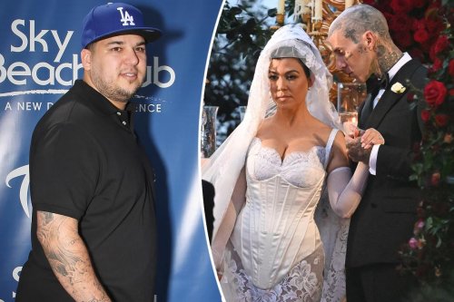 Why Rob Kardashian missed Kourtney, Travis Barker’s wedding in Italy