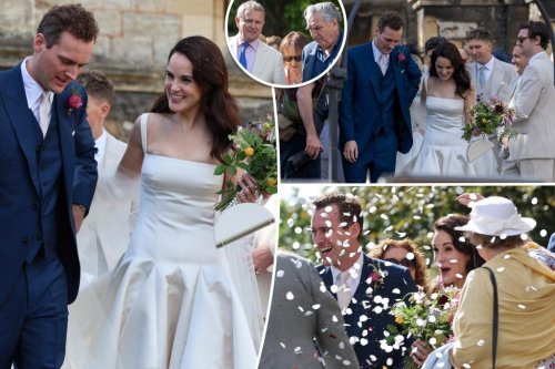 Inside Michelle Dockery’s London wedding with Phoebe Waller-Bridge’s brother Jasper: See the photos