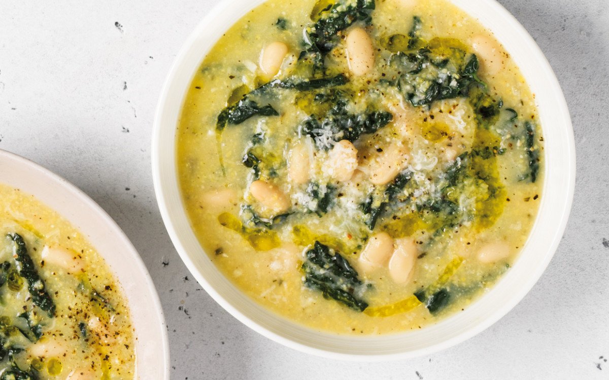 Christopher Kimball's Italian-Style Polenta Soup Makes Kale and Parmesan Hearty and Creamy