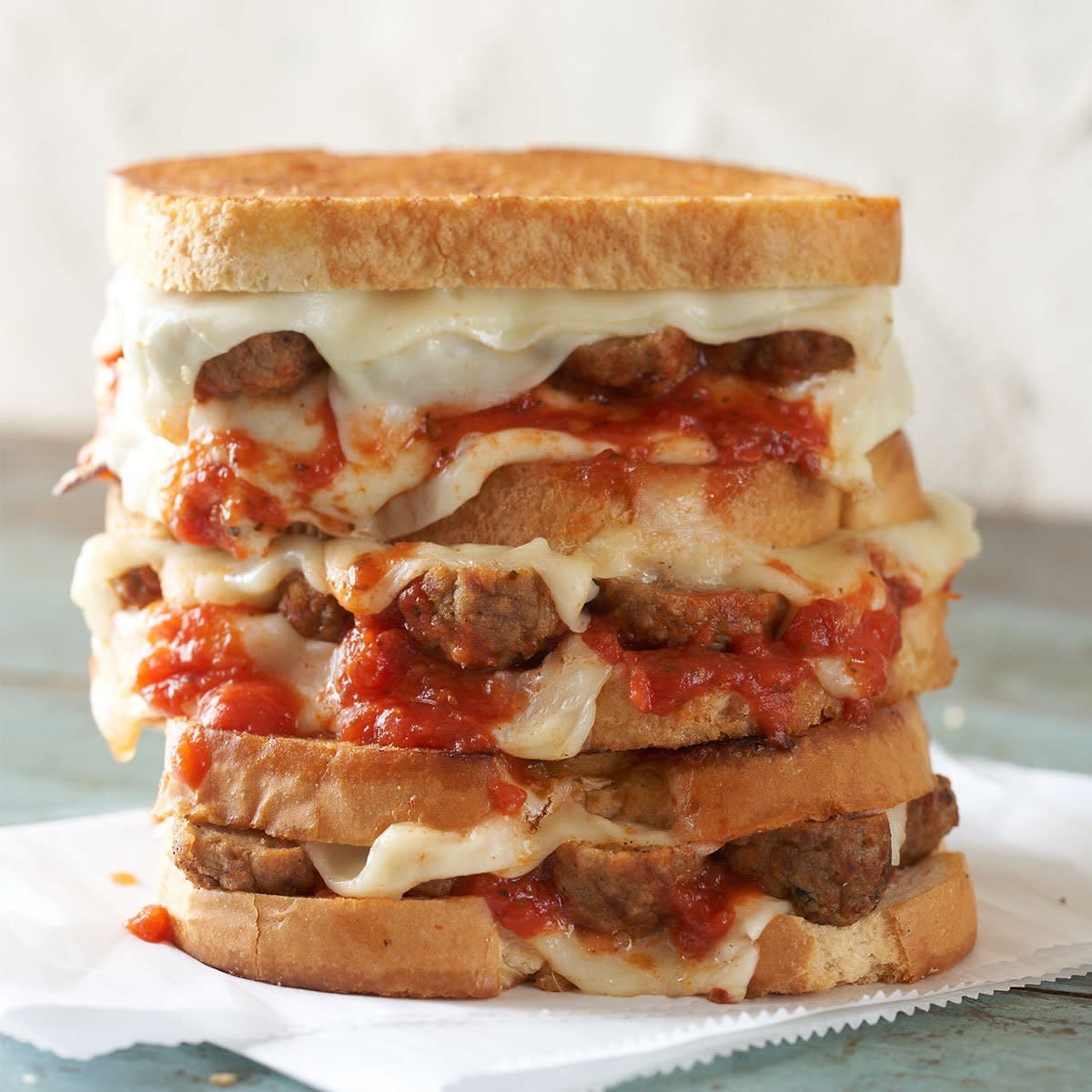 Upgrade Your Grilled Cheese: Meatball Grilled Cheese and Aloha Melts