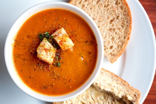 Copycat Panera Tomato Basil Bisque is the Soup We Could Eat Every Single Day