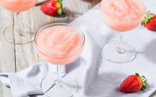 Celebrate National Rosé Day With a Simple Strawberry Frosé