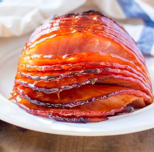 This Crock Pot Apricot Dijon Spiral Ham Makes the Best Easter Leftovers