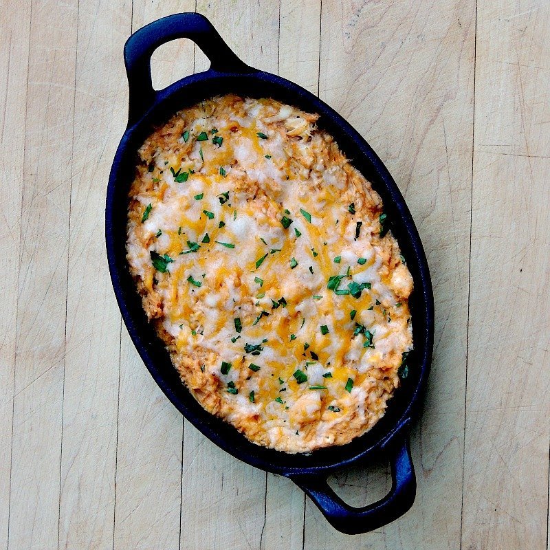Give the People What They Want This Football Season: Buffalo Chicken Dip