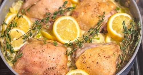 Ina Garten's Creamy Lemon Chicken Thighs Are Everything We Want to Eat Right Now