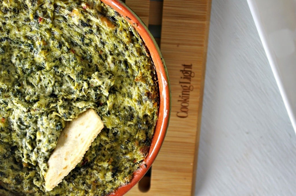 The Only Cheesy Spinach Artichoke Dip You'll Ever Need in Life