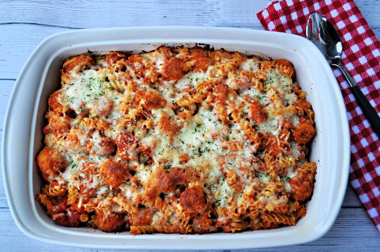 Chicken Parmesan Casserole Saves Dinner When You're Too Lazy to Make the Real Deal