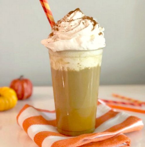 This Copycat Starbucks Pumpkin Frappuccino is Basically Fall in a Glass