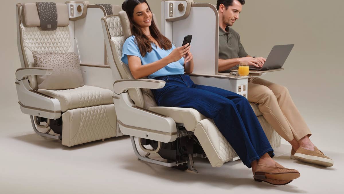 This Airline Just Upgraded Premium Economy With Full Privacy Screens, Electric Recline, and Wireless Charging