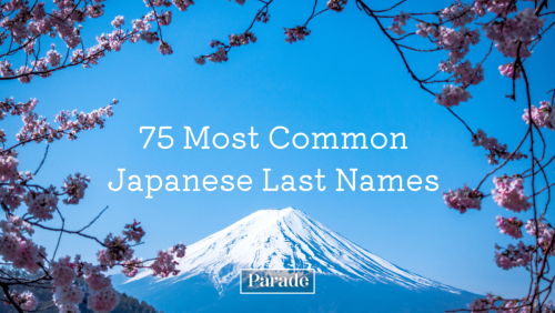 75 of the Most Common Japanese Last Names and Their Meanings