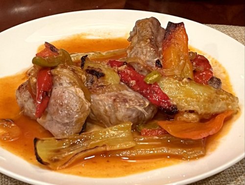 Pork Tenderloin and Peppers Is the Italian-American Staple That Works Any Night of the Week