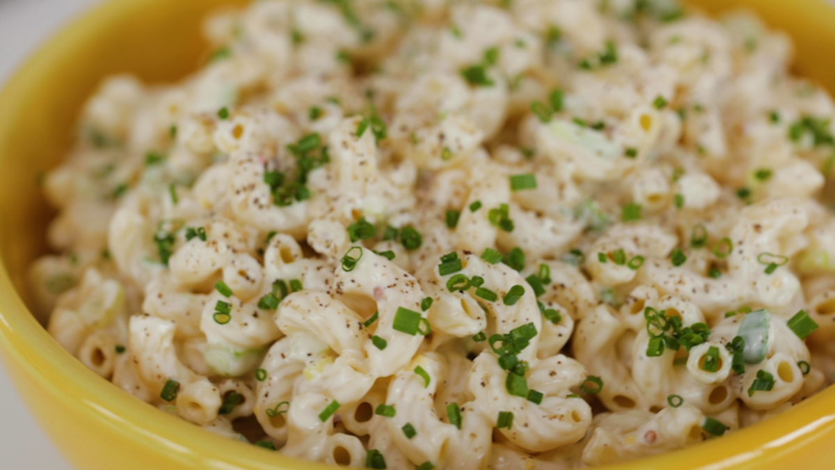 The Easiest, Homemade Macaroni Salad Recipe You'll Ever Need for Cookouts
