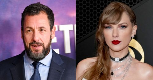 Adam Sandler Candidly Shares What It's Like to Be Around Taylor Swift