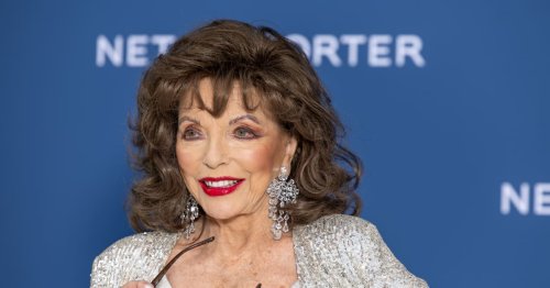 Joan Collins, 90, Shares Pool Photo From Summer Vacation With Daughters ...