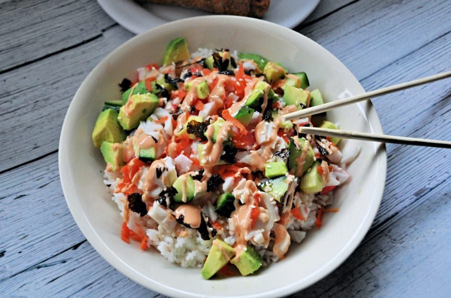 California Roll Sushi Bowls Give You All Your Favorite Flavors With No Rolling Required